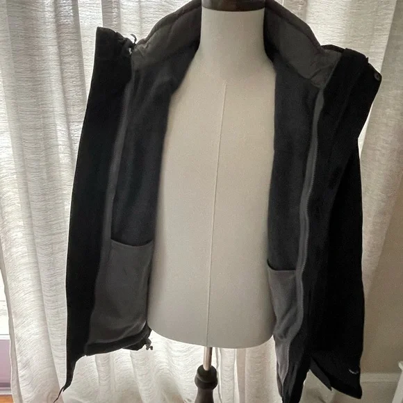 Columbia Arctic Trip Black Fleece Jacket - Picture 2 of 4
